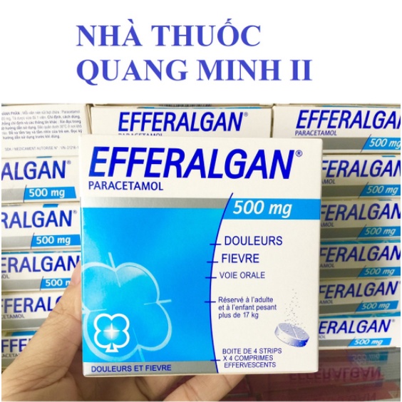 [Combo 20 hộp] Viên sủi Efferalgan 500mg hộp 16 Viên