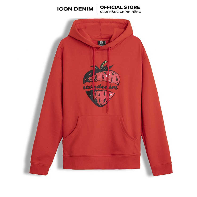 Áo Hoodie Nỉ ICON DENIM Strawberry | BigBuy360 - bigbuy360.vn