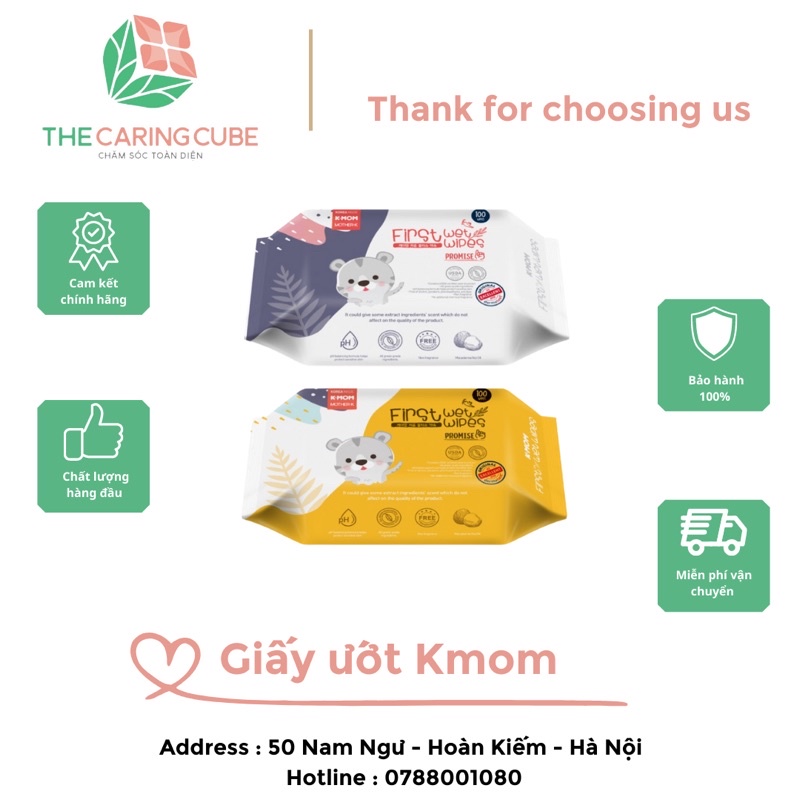 Khăn Giấy Ướt K-Mom Hàn Quốc