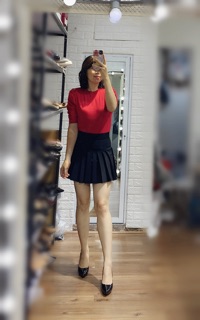 Áo len cộc tay