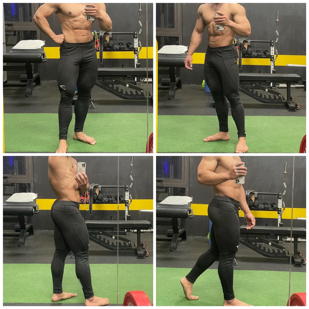 [Siêu Cấp] Quần Legging Gym Sharks Hàng Chuẩn