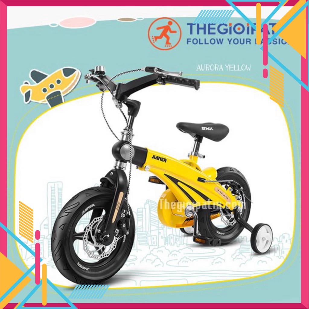 Xe Đạp Trẻ Em Jianer-S9 Trang Bị Phanh Đĩa Đảm Bảo An Toàn Cho Bé Chính Hãng 100%