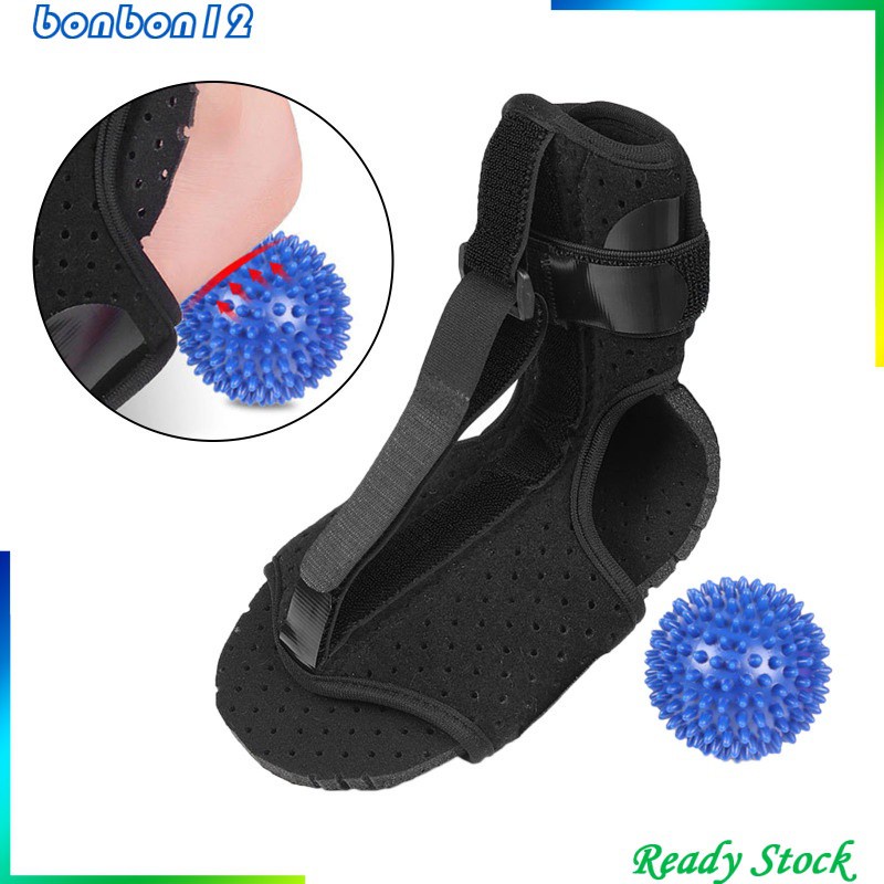 Nẹp bàn chân ban đêm/ giảm sưng/ cho bệnh cân gan chân có thể điều chỉnh/Set nẹp + bóng mát xa