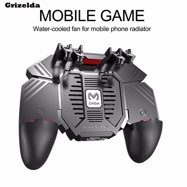 AK77 Mobile Phone Gamepad Transmitter Handle for PUBG Mobile Game Controller Trigger Joystick Gamepad