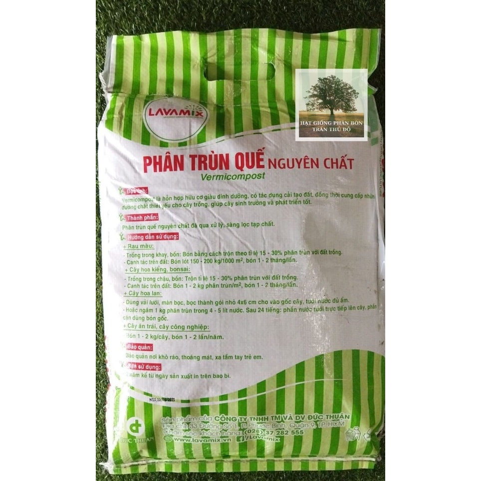 PHÂN TRÙN QUẾ LAVAMIX 10KG ( GIÁ SIÊU RẺ )