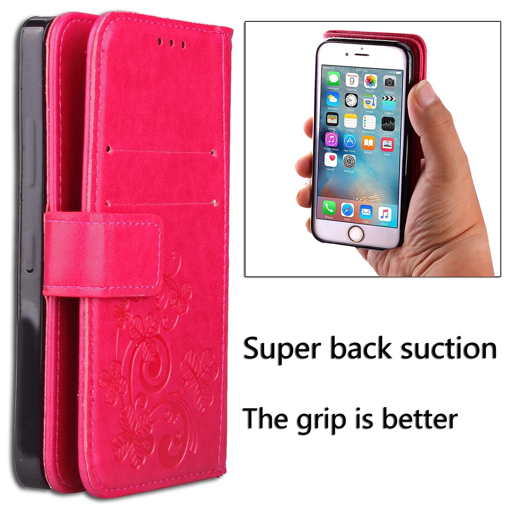 Bao da điện thoại dạng ví có khe cắm thẻ cho Apple iPhone 7 8 11 X XS XR Max Plus Pro | BigBuy360 - bigbuy360.vn