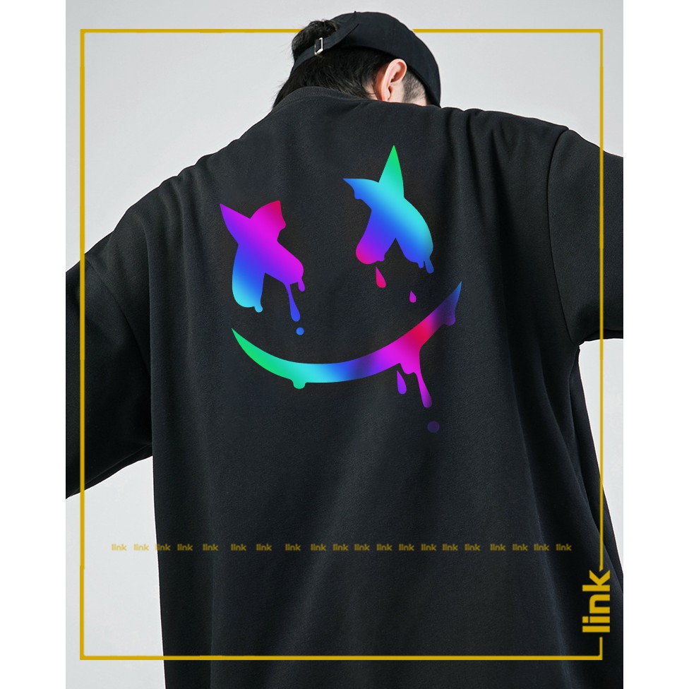 Áo thu đông nam dài tay MẶT MARSHMELLO chảy phản quang 7 màu Hàng Poly Thái dày mềm mịn | BigBuy360 - bigbuy360.vn