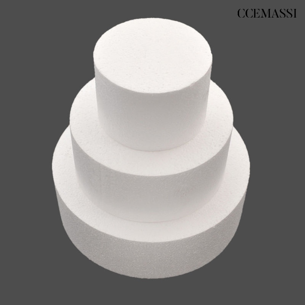 Mô Hình Bánh Kem Giả 4 / 6 / 8inch Dùng Để Luyện Tập Trang Trí