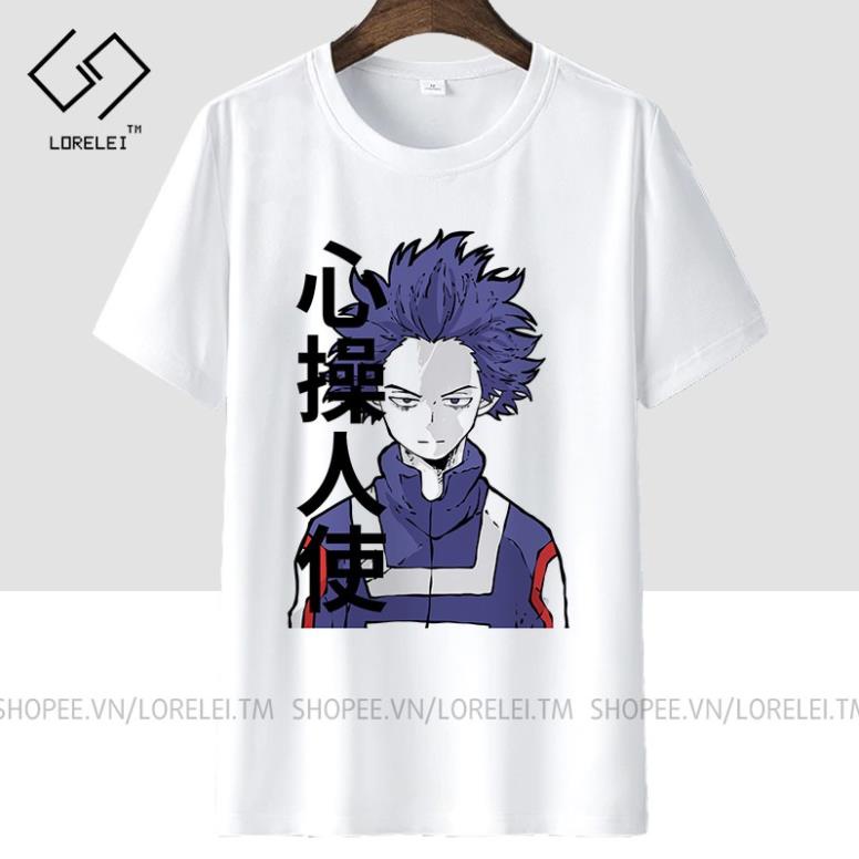 Áo thun My Hero Academia Shinsou Hitoshi ngắn tay
