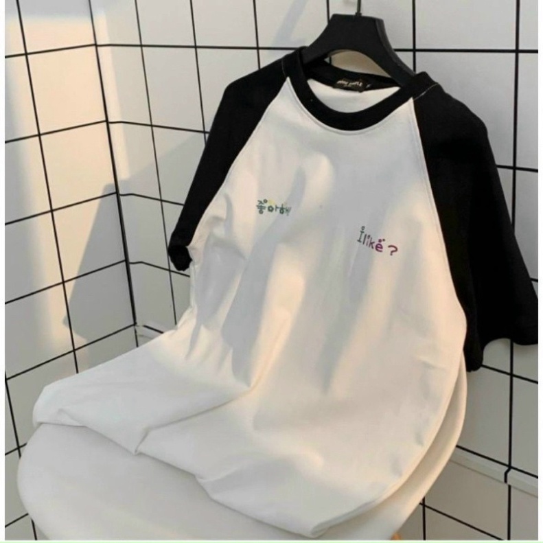 Bộ Quần Áo In Chữ Hàn Quốc Cute , Đồ Bộ Nữ Ở Nhà