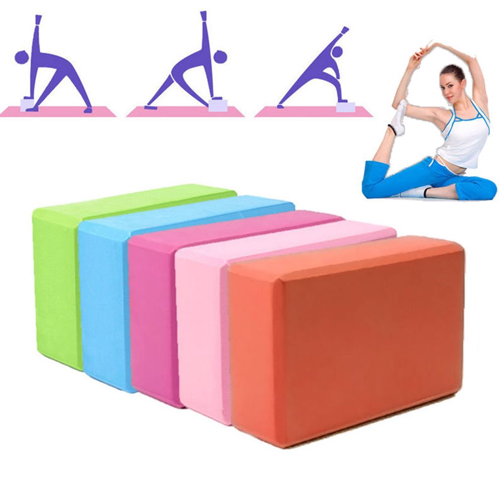 Non-Slip Body Shaping Health Training Sports Stretching Exercise Pilates Gym Foam Fitness Equipment Yoga Block Brick