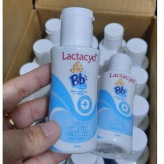 Sữa Tắm Trẻ Em Lactacyd BB (Dành cho bé bị rôm sảy, hăm kẽ) - Dung tích 60ml