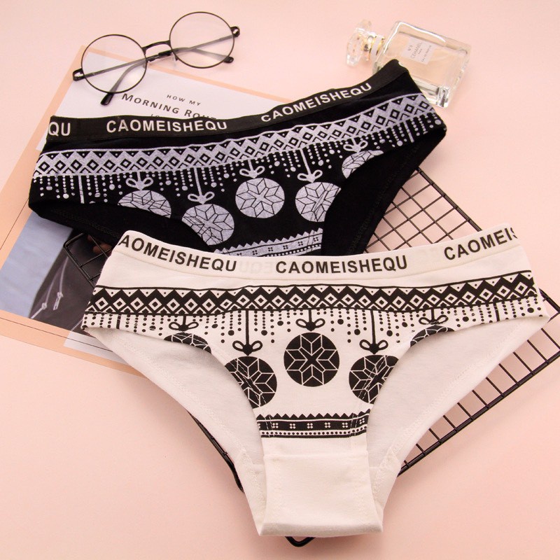 Quần Lót Nữ - Quần Lót Cotton họa tiết thổ cẩm thoáng mát lên dáng điệu đà DAN STORE mẫu 201