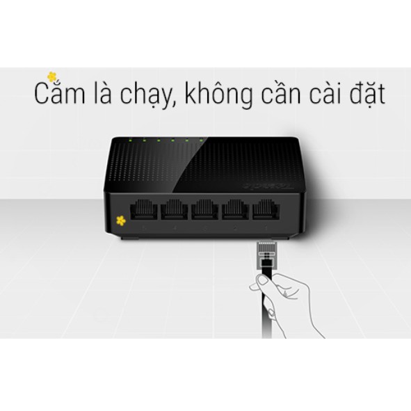 Switch Tenda SG105 5 port Gigabit Chính hãng (1.0Gbps)