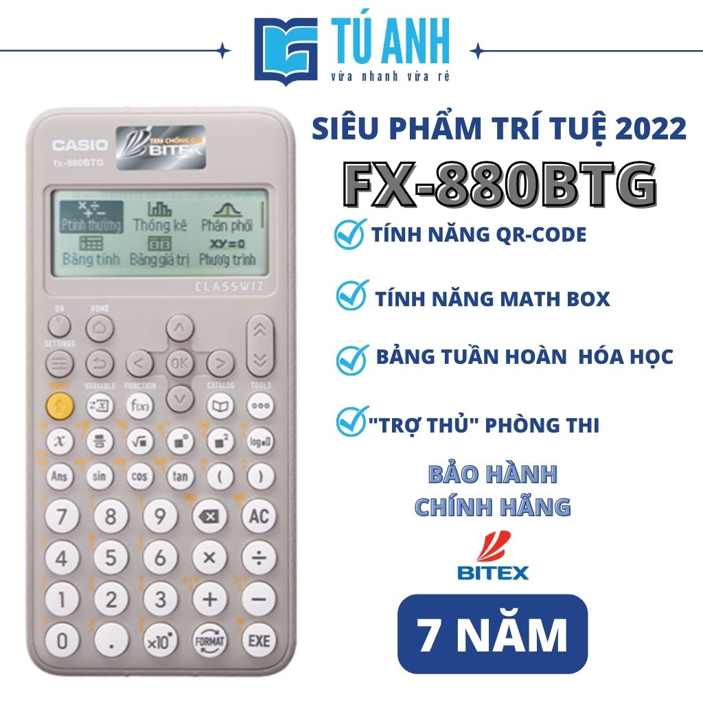 Máy Tính Casio FX-880 BTG