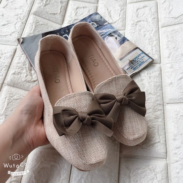 Giày búp bê cao 4 phân đế vuông | BigBuy360 - bigbuy360.vn