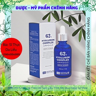 Serum cấp ẩm histolab - tinh chất cấp ẩm 62% hyaluron complex ampoule
