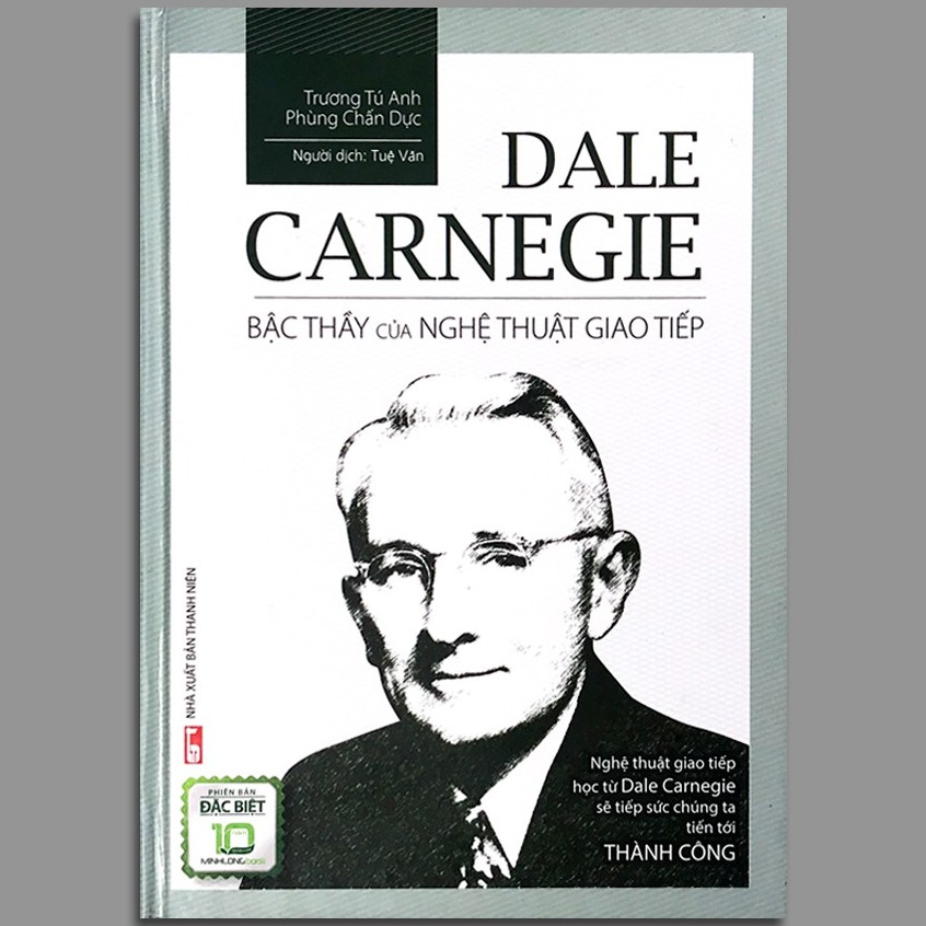 Sách - Dale Carnegie - Bậc thầy của nghệ thuật giao tiếp - Bản đặc biệt bìa cứng (Kèm Bookmark)