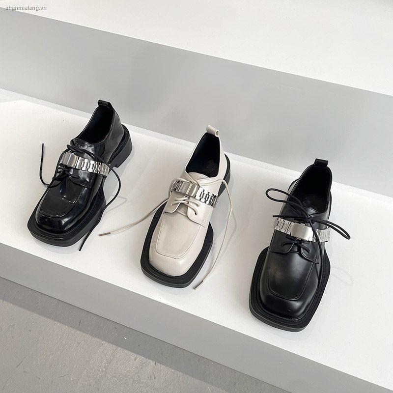 Giày da đế dày phong cách Anh Quốc 2012 sành điệu dành cho nữ