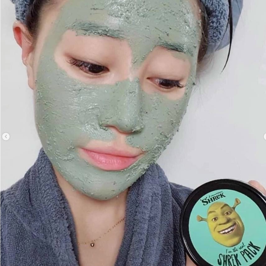 Mặt Nạ Đất Sét Bạc Hà Dreamworks Shrek I'm The Real Shrek Pack 110ml