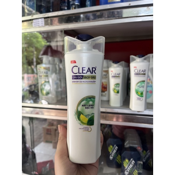 DẦU GỘI CLEAR BẠC HÀ 340g