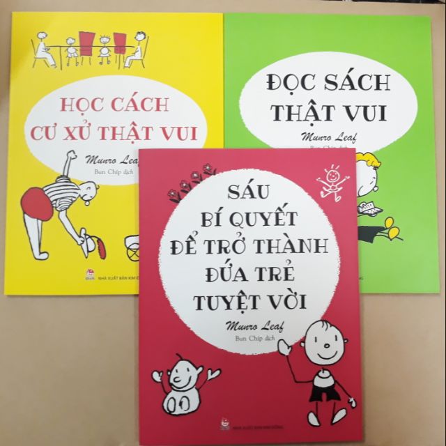 Sách - Combo 3c: Sáu bí quyết để trở thành đứa trẻ tuyệt vời, Đọc sách thật vui, Học cách cư xử thật vui