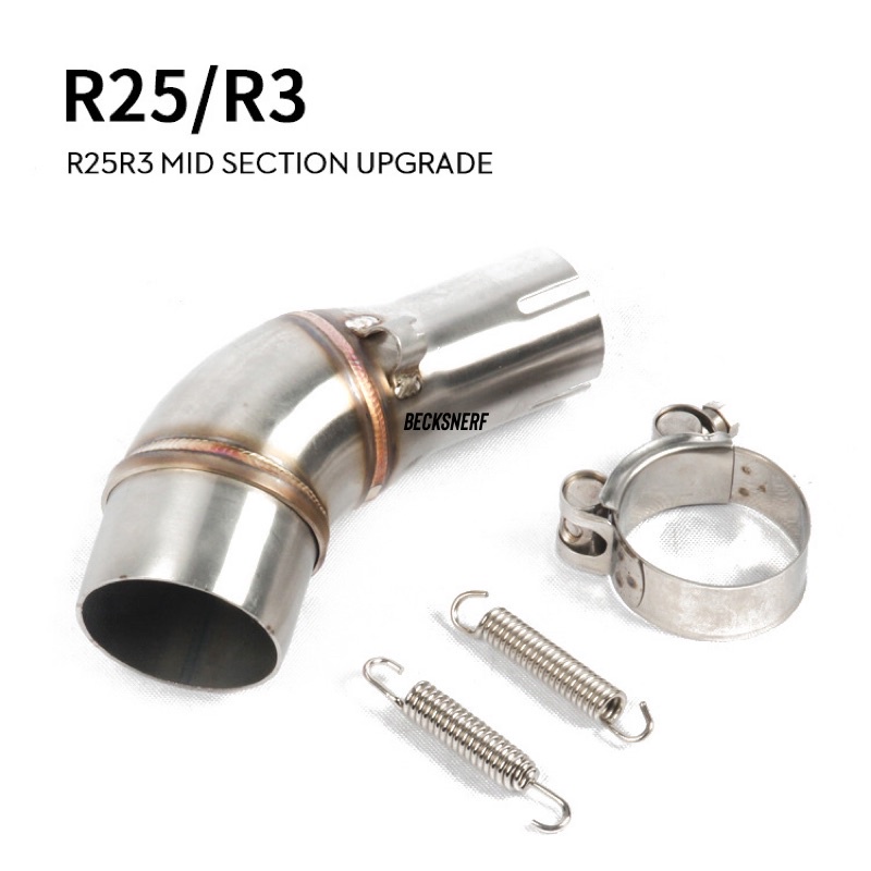 Cổ pô Slipon Yamaha R25/R3 MT03 Nhập Khẩu