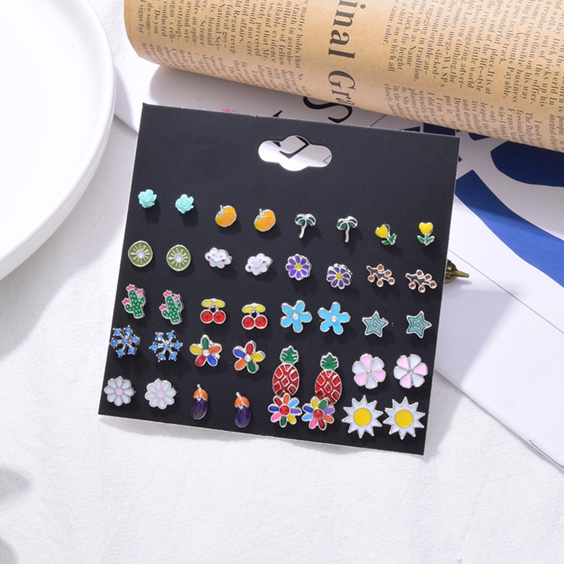 20 Đôi Bông Tai Nhiều Hình Dạng Không Gây Dị Ứng