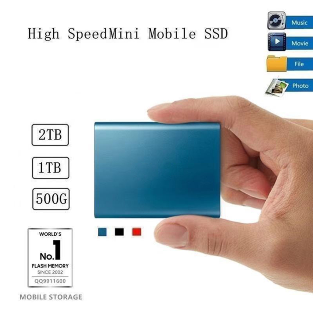 Ổ Cứng Ssd Type-C Usb 3.0 Tốc Độ Nhanh Dung Lượng 2tb