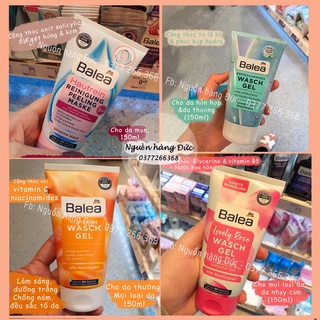 Sữa rửa mặt Balea 3in1 chuẩn Đức - Nguồn hàng Đức