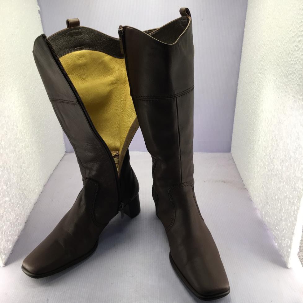 Giầy boots da thật made in Japan 2hand 97%