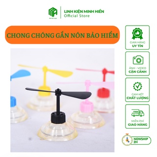 Chong chóng gắn nón bảo hiểm Doremon chong chóng