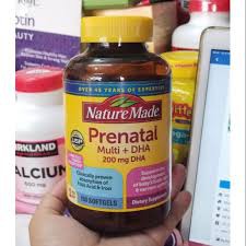 Viên Uống BÀ BẦU Nature Made – Prenatal Multi +DHA 150 Viên [Date Mới 3/2023 ]