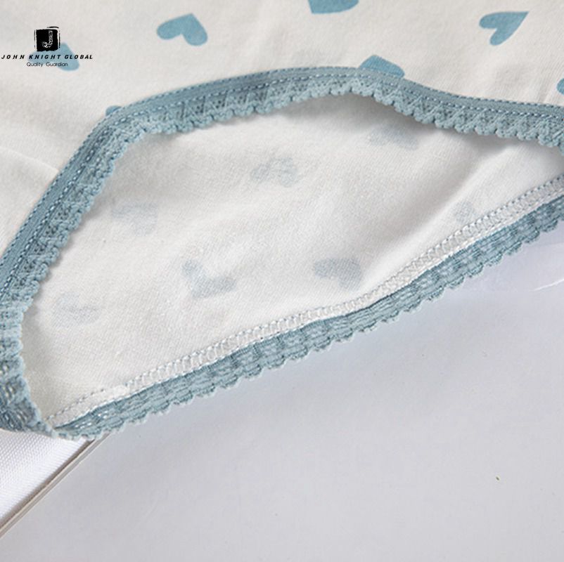 Quần lót cotton JKG họa tiết in đính nơ xinh xắn dành cho bạn gái | BigBuy360 - bigbuy360.vn
