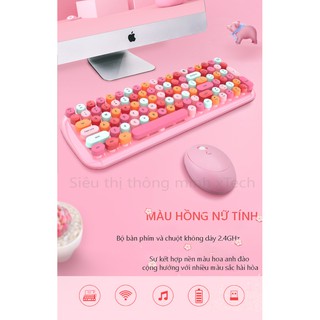 Combo bàn phím và chuột không dây MOFii CANDY XR