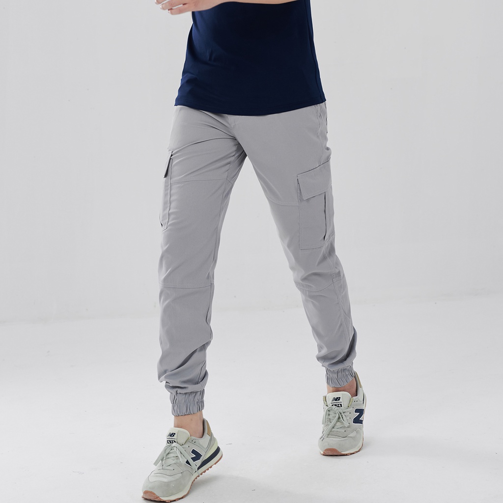 Quần Jogger Kaki Túi Hộp Nam ROUGH OUTFIT Dày Dặn, Co Giãn