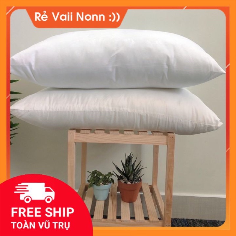 Ruột gối bông gòn ❤️FREESHIP❤️ ruột gối khách sạn bông Gòn Hàn Quốc,hàng Việt Nam chất lượng cao, giá cho 1 sản phẩm