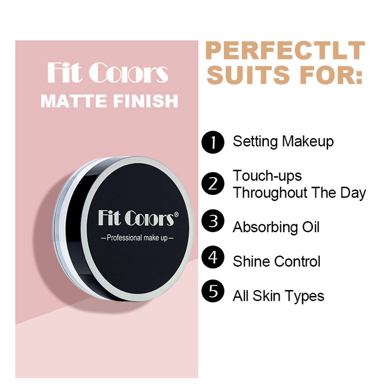 Phấn Phủ Che Khuyết Điểm 10g Chống Nước Chống Mồ Hôi Kiểm Soát Dầu Không Dễ Phai Màu