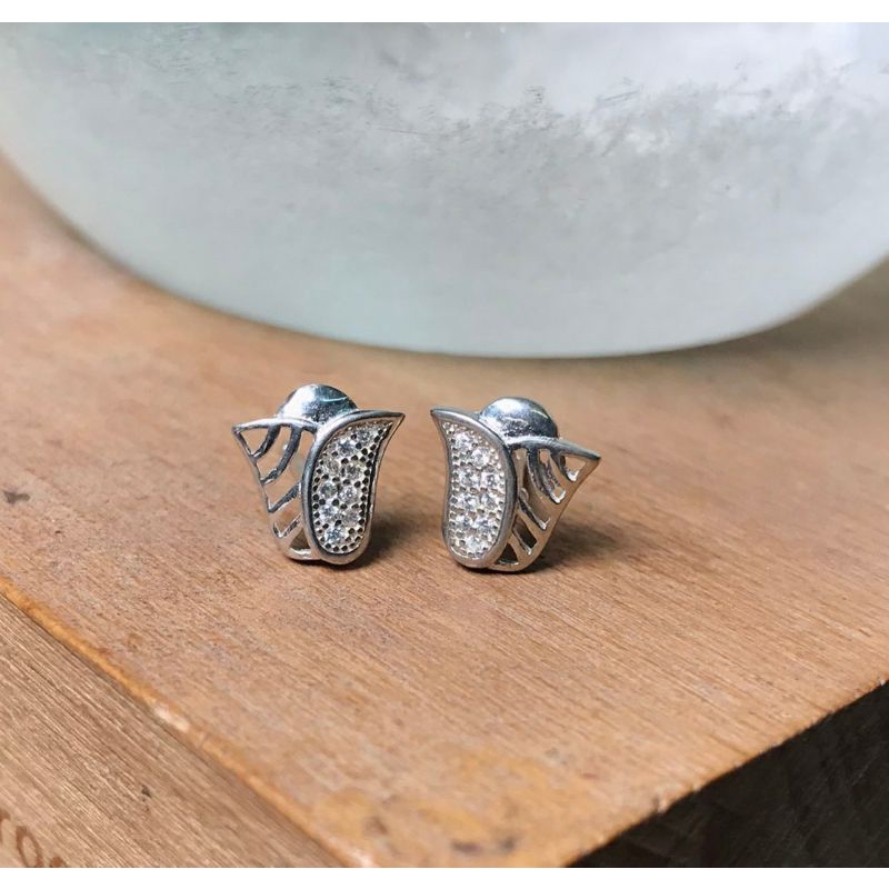 Khuyên tai nụ bạc chuẩn 925