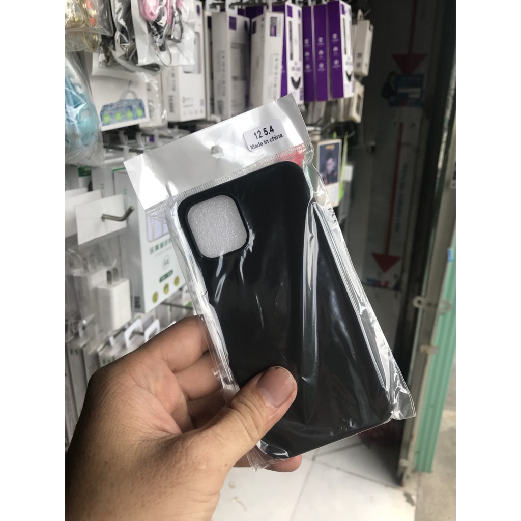 Ốp Lưng Dẻo Đen iphne 12 mini 12 pro 12 promax