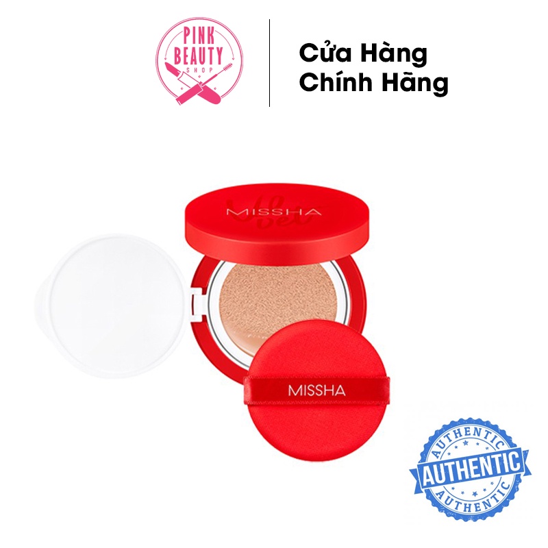 Phấn nước kiềm dầu che phủ cao MISSHA Velvet Finish Cushion SPF50+/PA+++