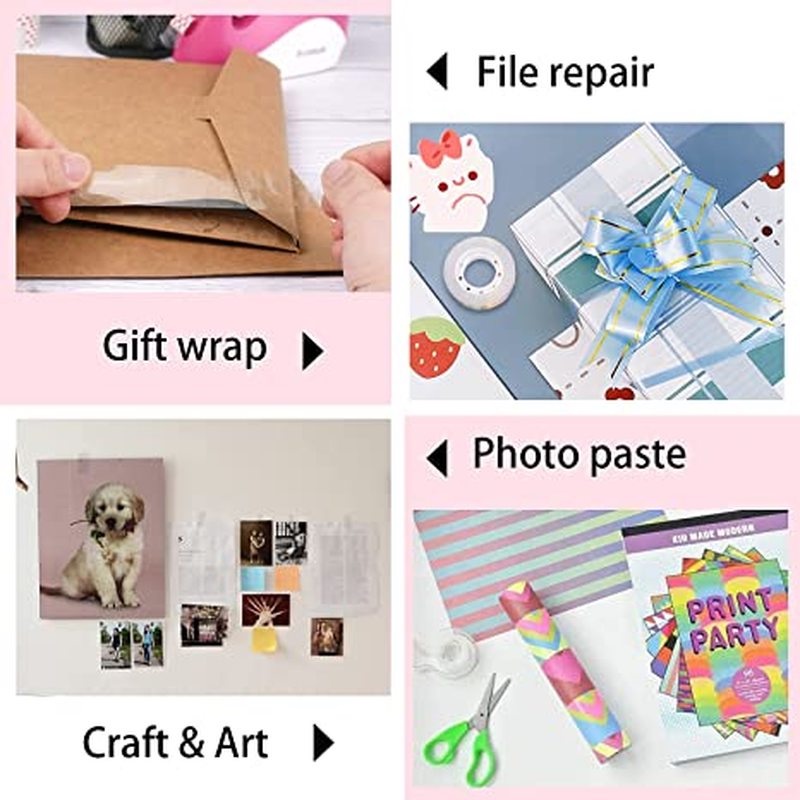 Cuộn băng keo trong suốt 18mm đa năng chất lượng cao