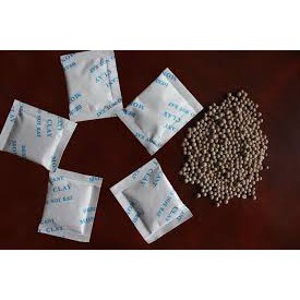 Gói hút ẩm Clay loại 2gram, bịch 50 gói