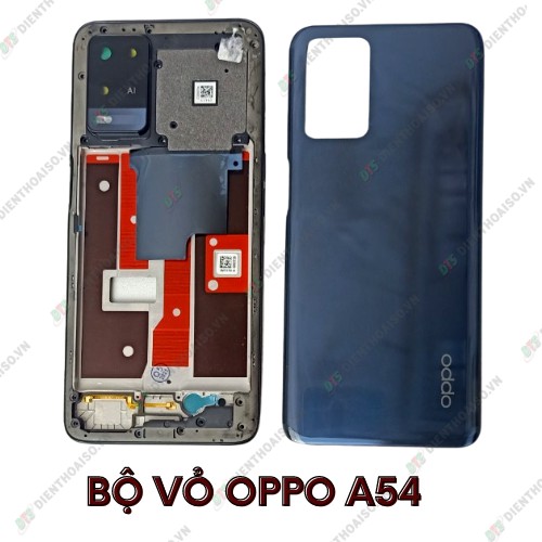 Vỏ oppo a54 xanh dương và đen