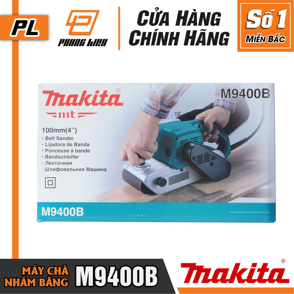 Máy Chà Nhám Băng Makita M9400B  - Hàng Chính Hãng