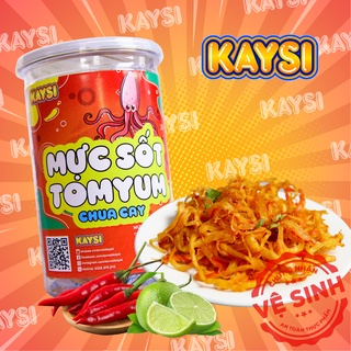 Mực sốt Tomyum chua cay 200g Kaysi đồ ăn vặt Hà Nội