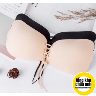 Áo Dán Ngực Cánh Tiên ✨ FREESHIP ✨ Dán Ngực Tạo Khe Nâng Ngực - Áo Dán Đầu Ti Có Dây Rút 0124