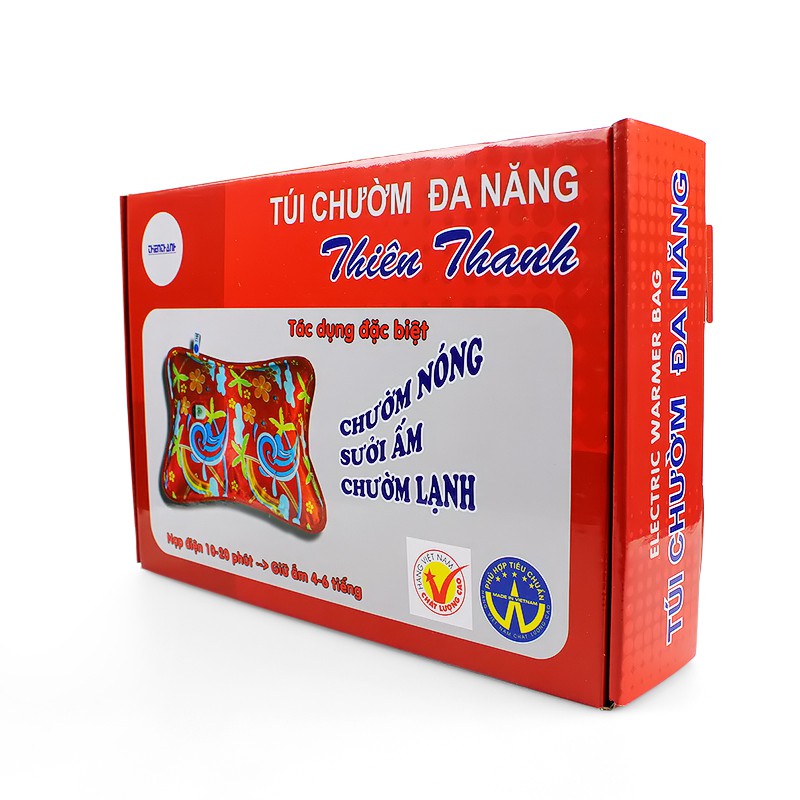 Túi chườm đa năng thiên thanh cắm điện chườm lạnh sưởi ấm giảm đau bụng kinh và giữ nhiệt