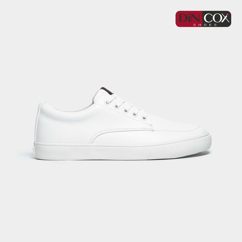 DINCOX Shoes Hà Nội Giày Da Nam Công Sở D06 4 Màu Trắng/Đen/Xám/Nâu