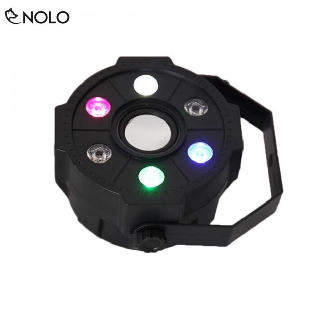 Loa Bluetooth Đèn Led RGB Xoay 7 Màu 3D Model Nolo 01